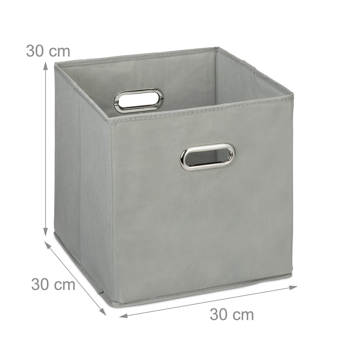 Foldable Storage Baskets – Set of 4, Organiser Boxes