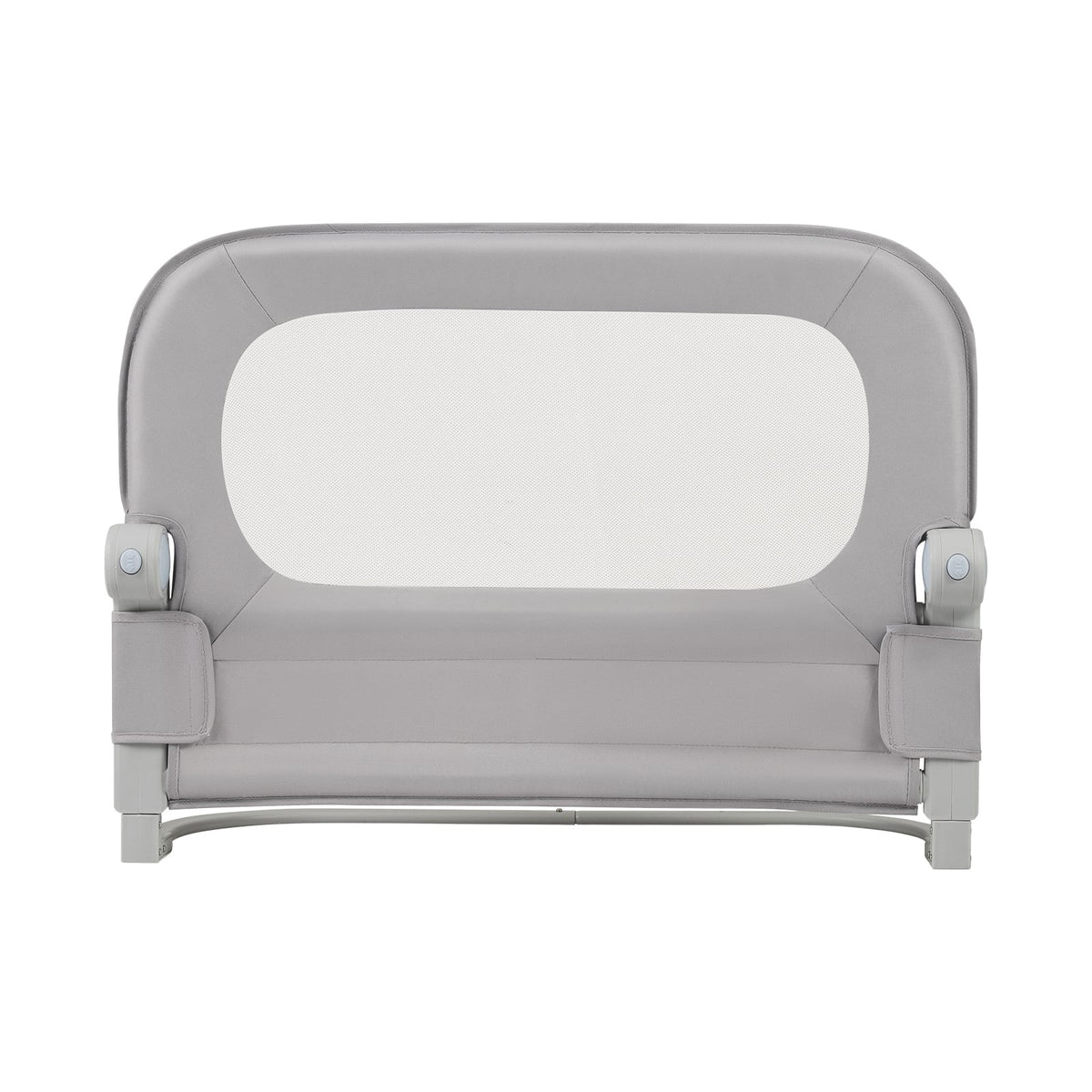 Foldable Toddler Bed Rail with Removable Cover, 80x60 cm