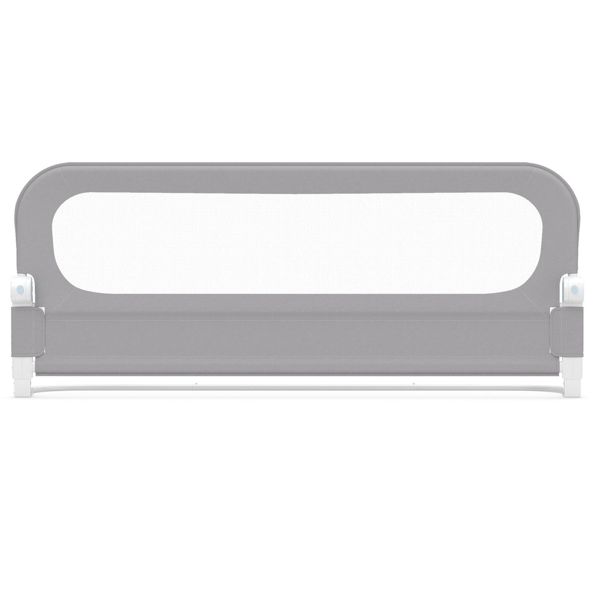 Foldable Toddler Bed Rail with Removable Oxford Cover, Grey