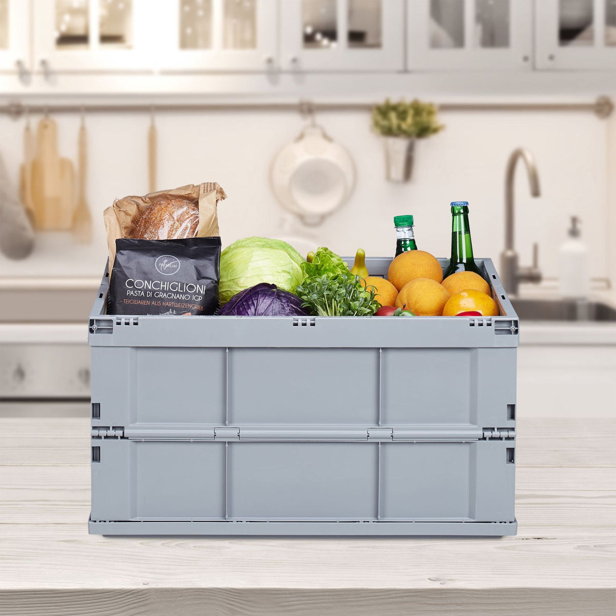 Foldable box stable