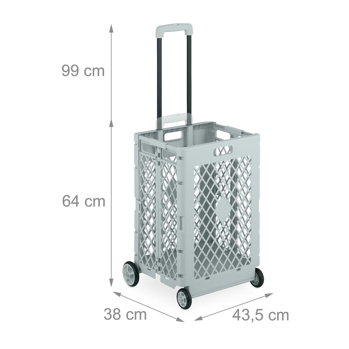 Foldable shopping cart