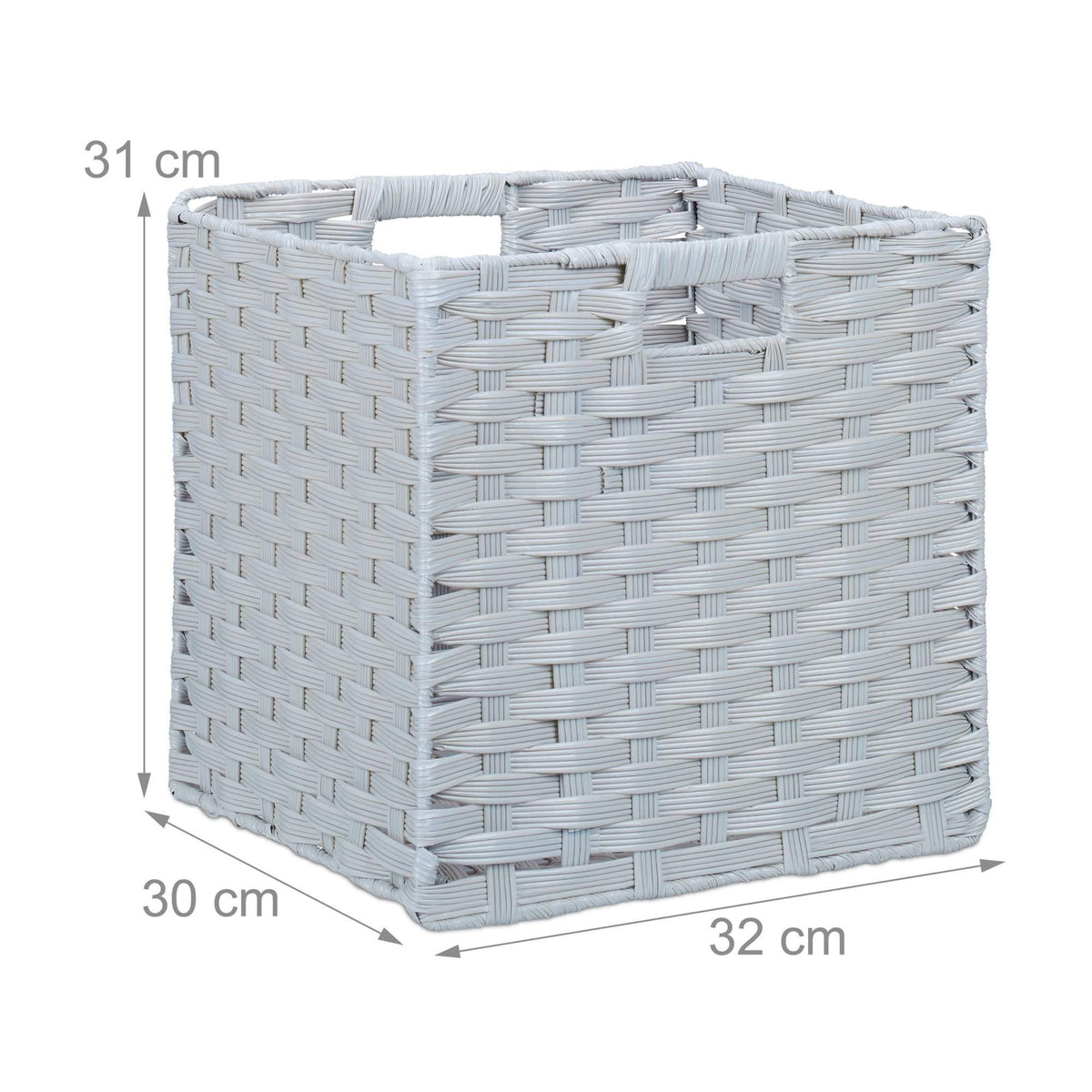 Foldable storage basket
