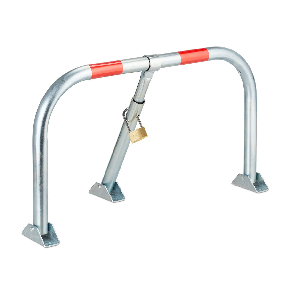 Folding Barrier Post with Lock