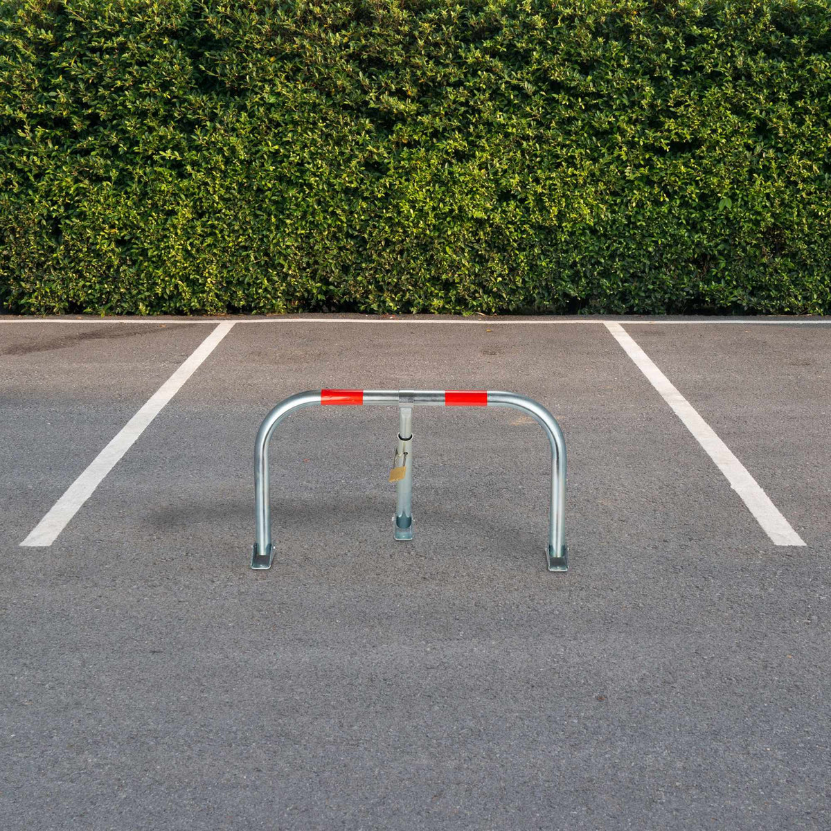 Folding Barrier Post with Lock