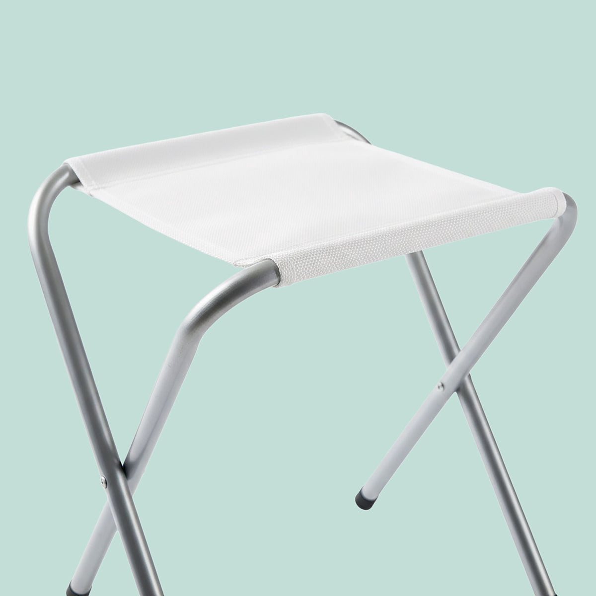 Folding Camping Table with 4 Stools, Adjustable Height