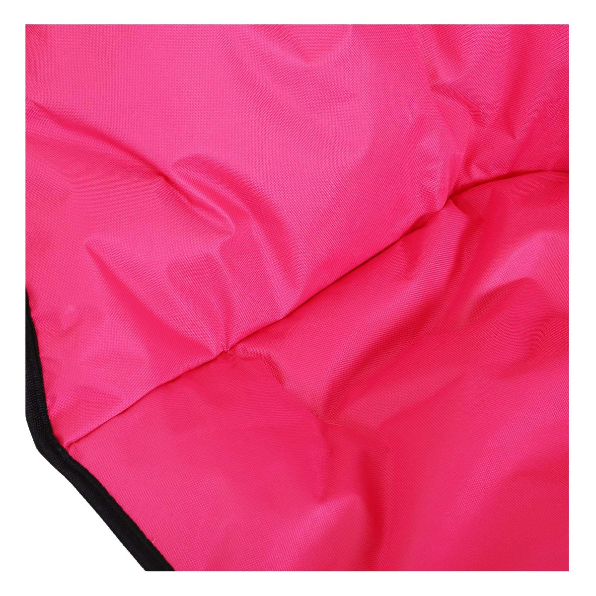 Folding Chair, Folding Camping Chair, Upholstered Chair, Metal + Oxford Fabric, Pink, 80X80X75 Cm