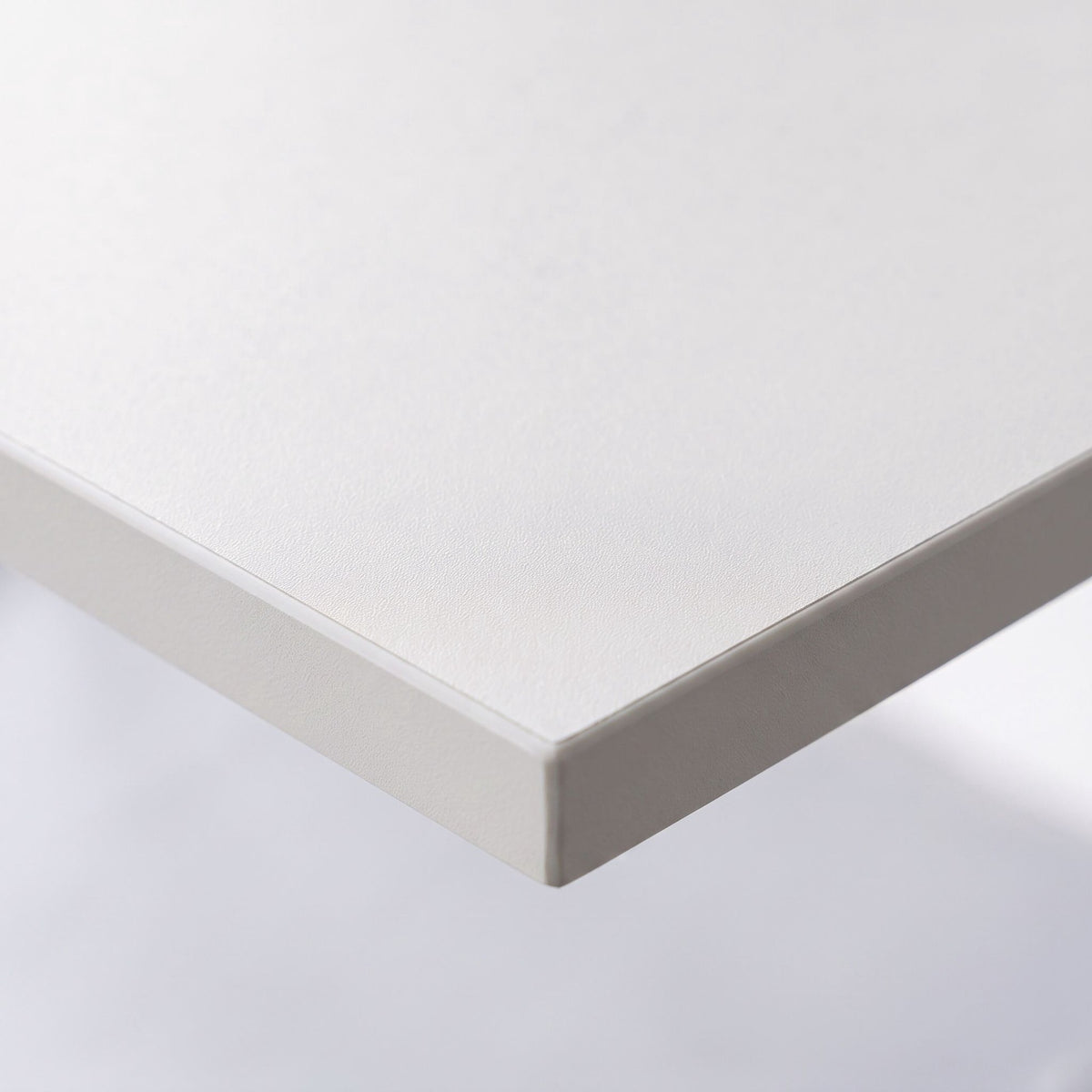 Folding Desk, White, 80x40 cm, Wood & Steel Frame