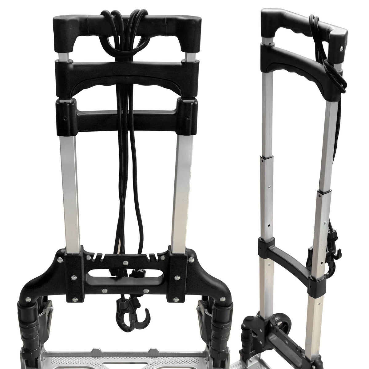 Folding Sack Truck with Bungee Cords, 70 kg Capacity
