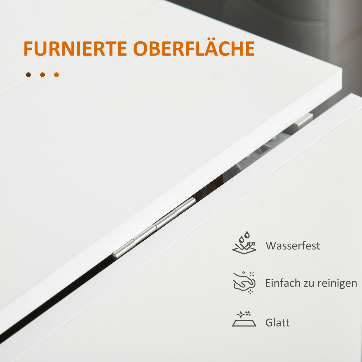 Folding Table Dining Table Mobile Desk With Folding Worktop Side Table With Wheels Dining Room Table For Kitchen White