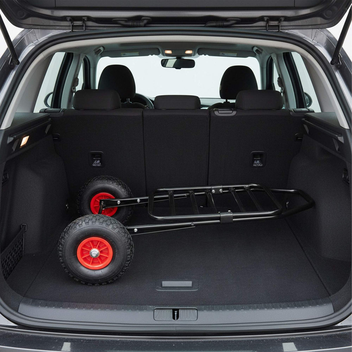 Folding Transport Trolley, 80kg Capacity, Steel Frame