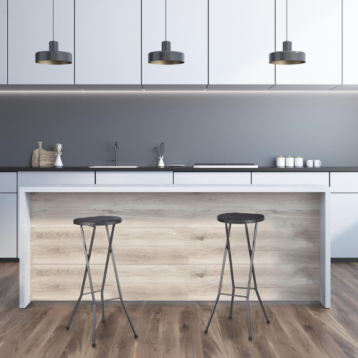 Folding barstools BASTIAN
