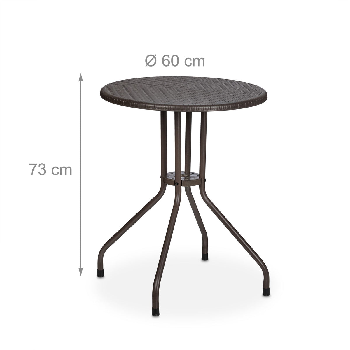 Folding garden table