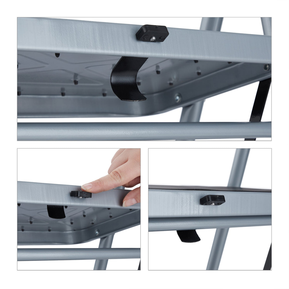 Folding stepladder, 2 steps