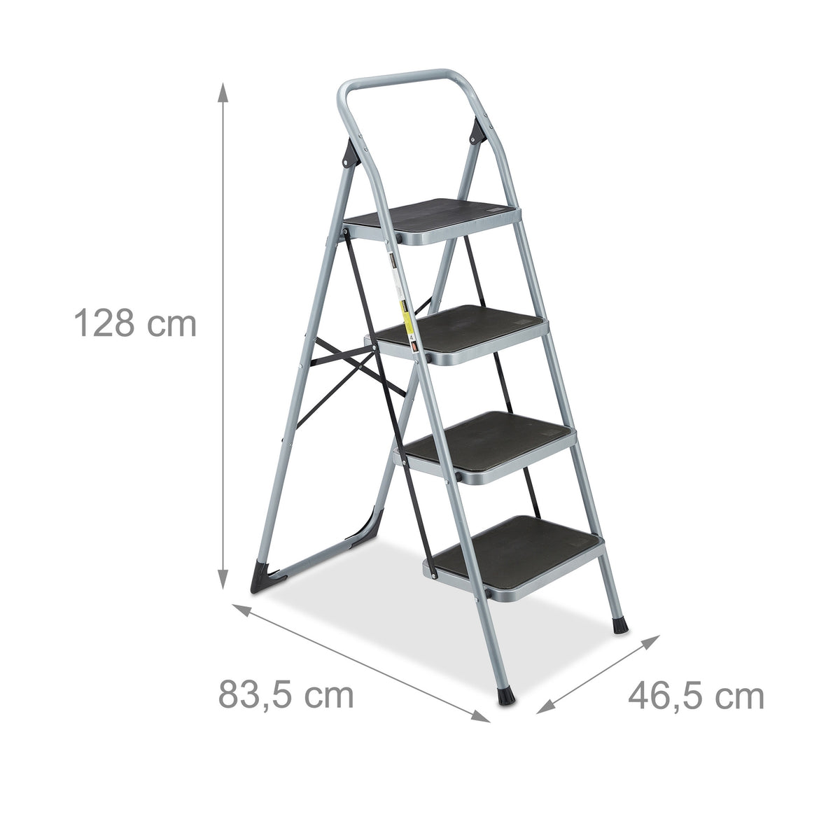 Folding stepladder, 4 steps