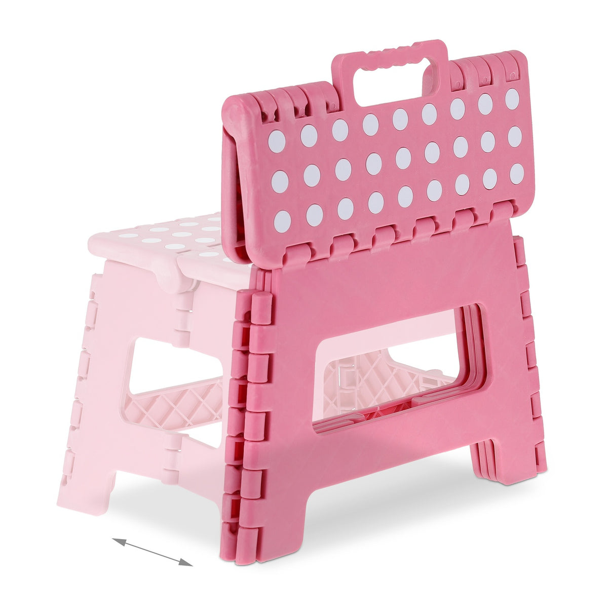 Folding stool M pink