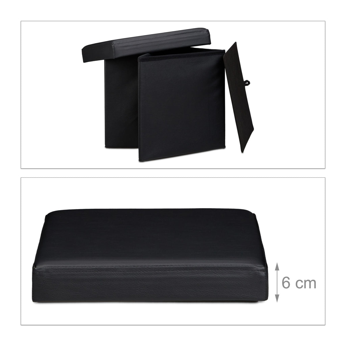 Folding stool artificial leather