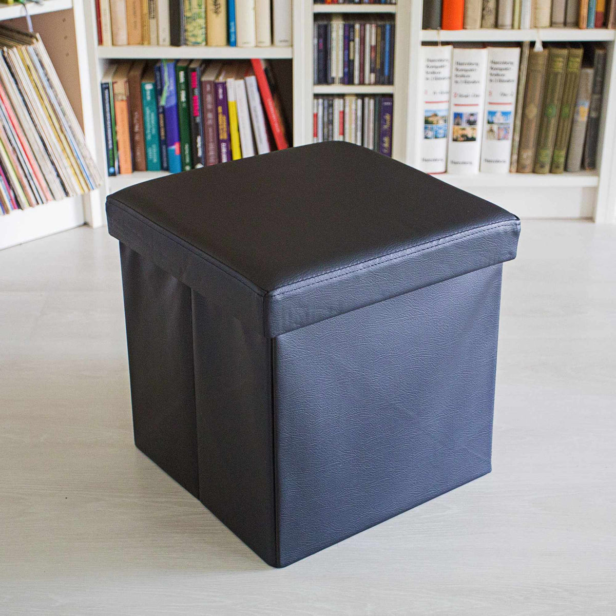 Folding stool artificial leather