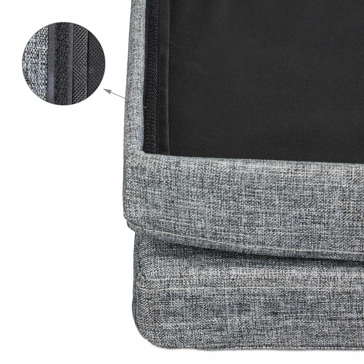 Folding stool with backrest L