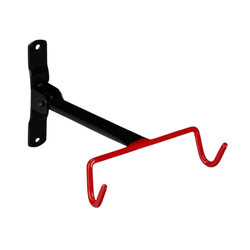 Folding wall bracket for bicycle