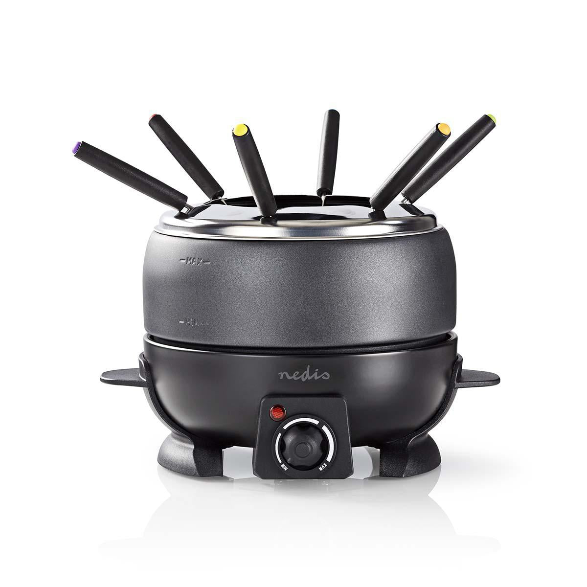 Fondue set | 6 Persons | 2.3 l | Adjustable temperature control | 800 W | Touch Handle | Anti-slip bottom | Overheat protection
