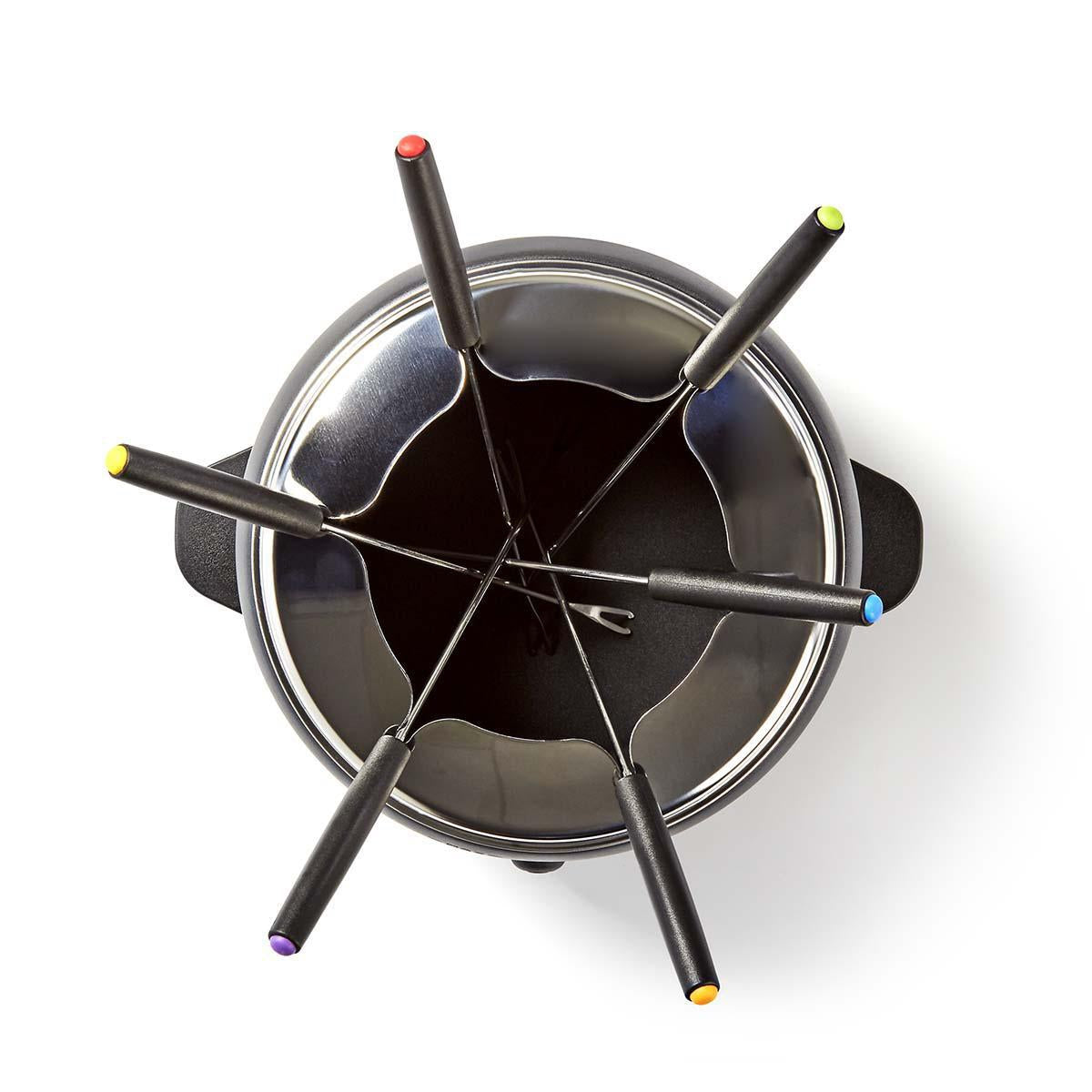 Fondue set | 6 Persons | 2.3 l | Adjustable temperature control | 800 W | Touch Handle | Anti-slip bottom | Overheat protection