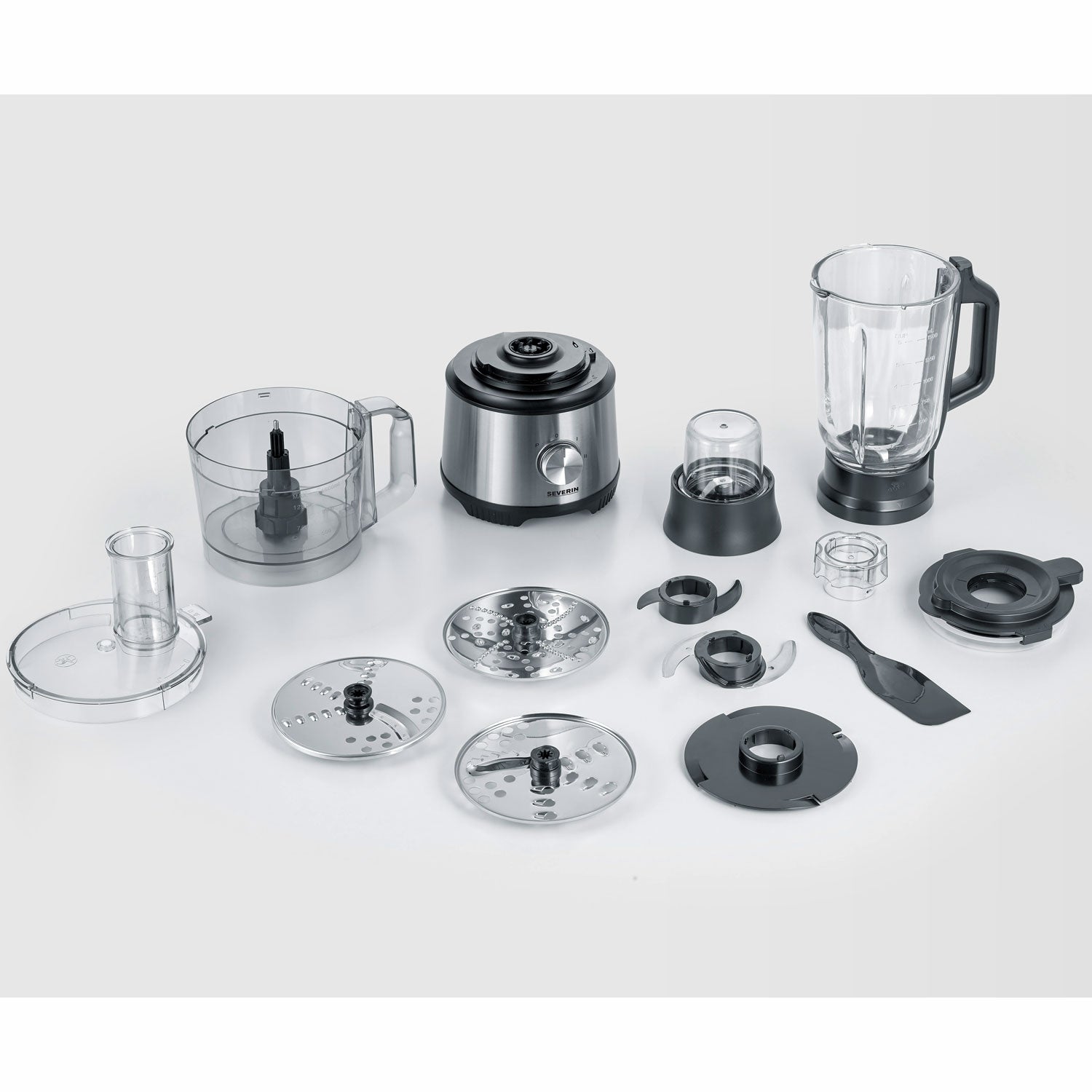 Food processor 1200 W Mixer, Bowl, Grater discs,
