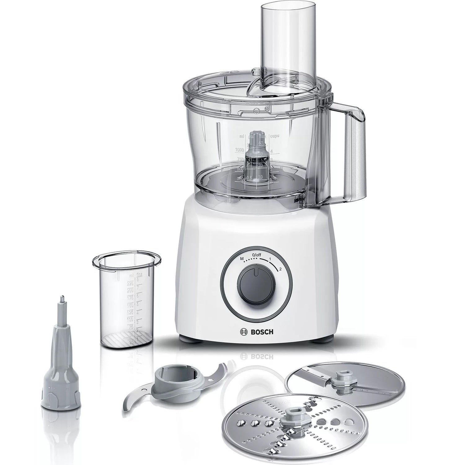 Food processor 800 W, white MCM3110W