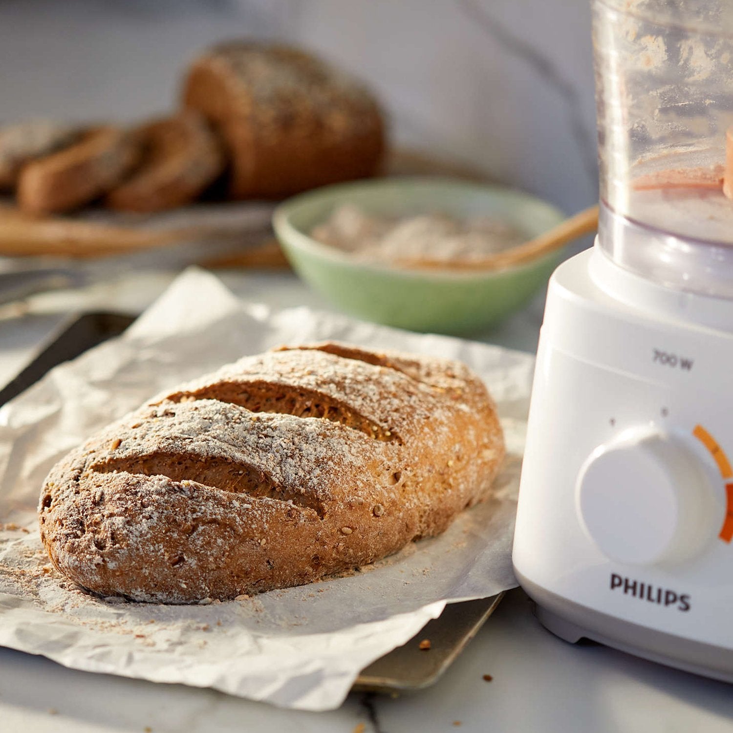 Food processor HR7310 Compact