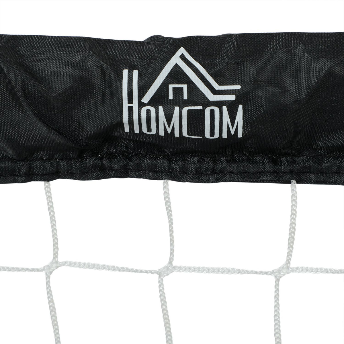 Football Goal Set of 2 Folding Football Goals with Metal Frame for Children and Adults, Garden, 90 x 36 x 60 cm, Black
