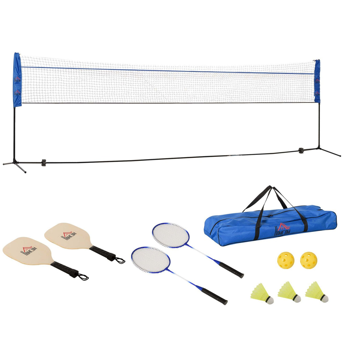 Football Rebounder Kickback Goal Foldable, Rebound Wall Net, 5-Level Adjustable, Steel, Black, 128X118X108-120Cm