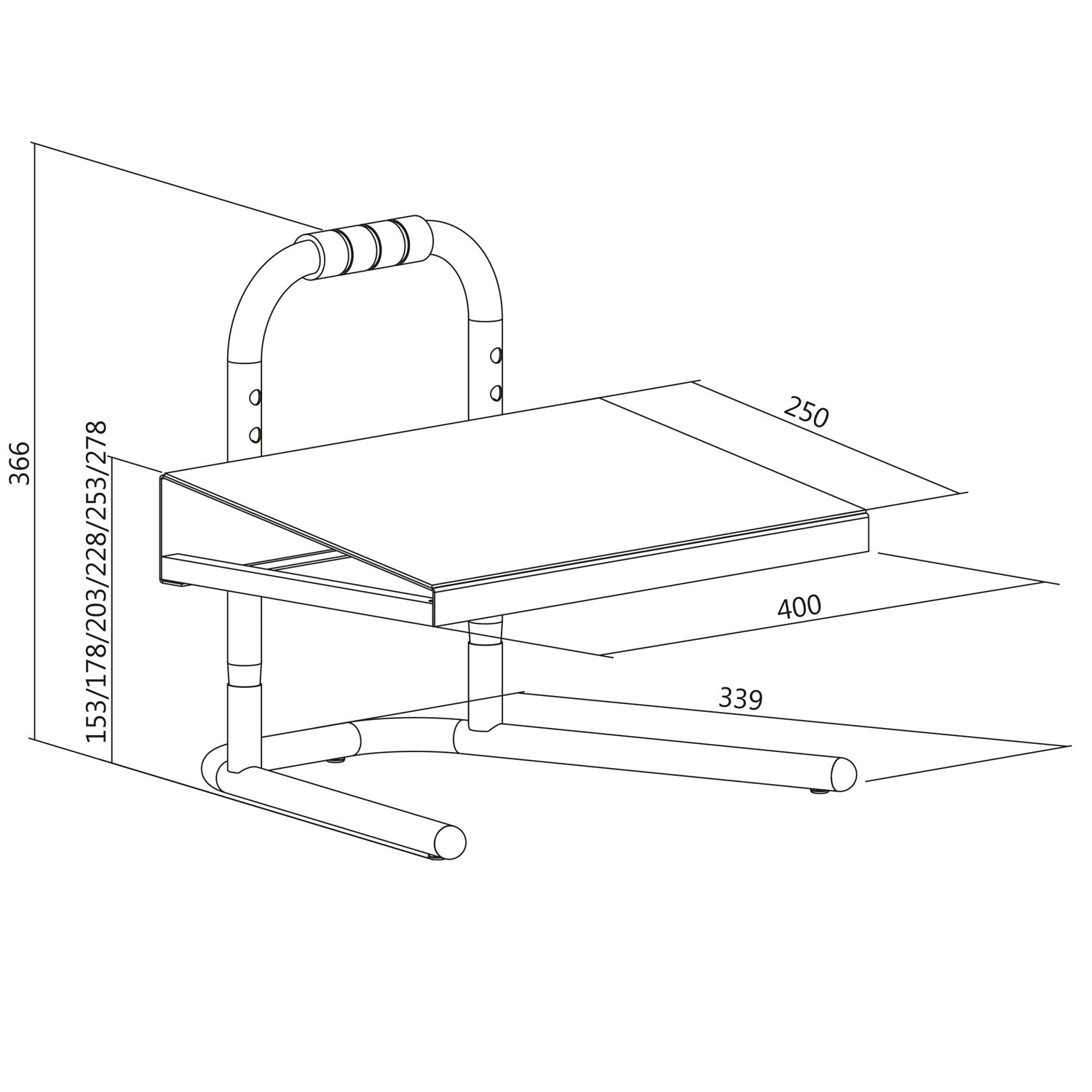 Footrest - Adjustable