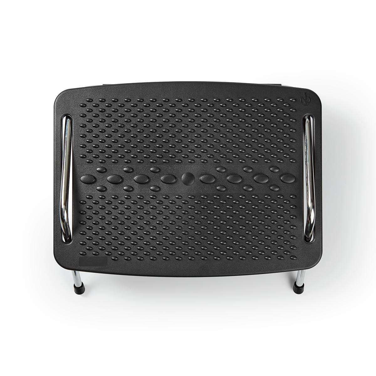 Footrest | Adjustable angle | Black | Metal / Plastic