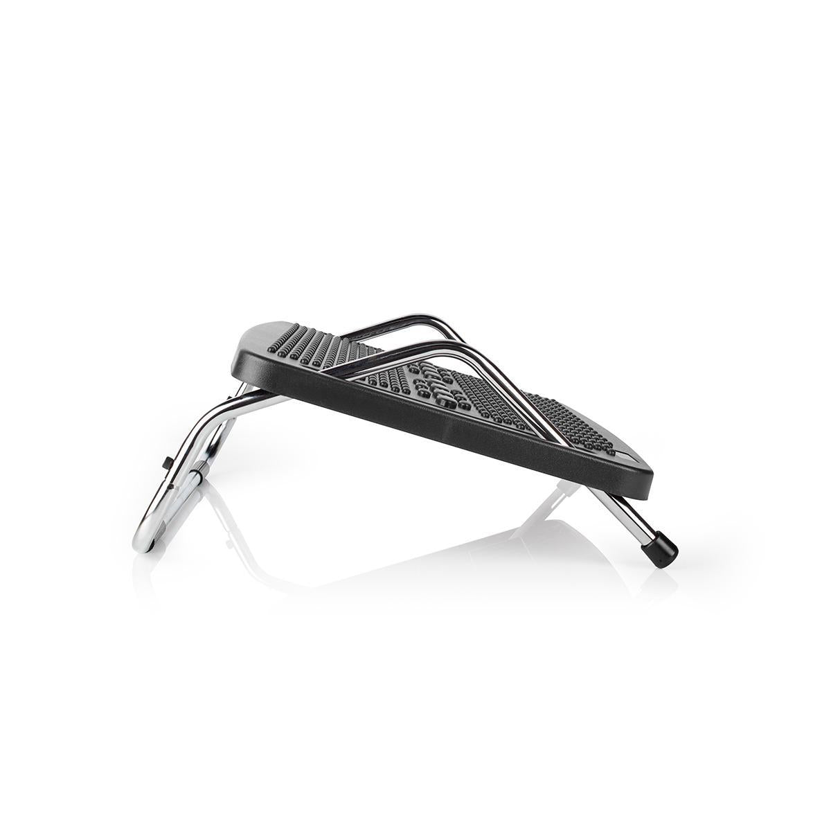 Footrest | Adjustable angle | Black | Metal / Plastic