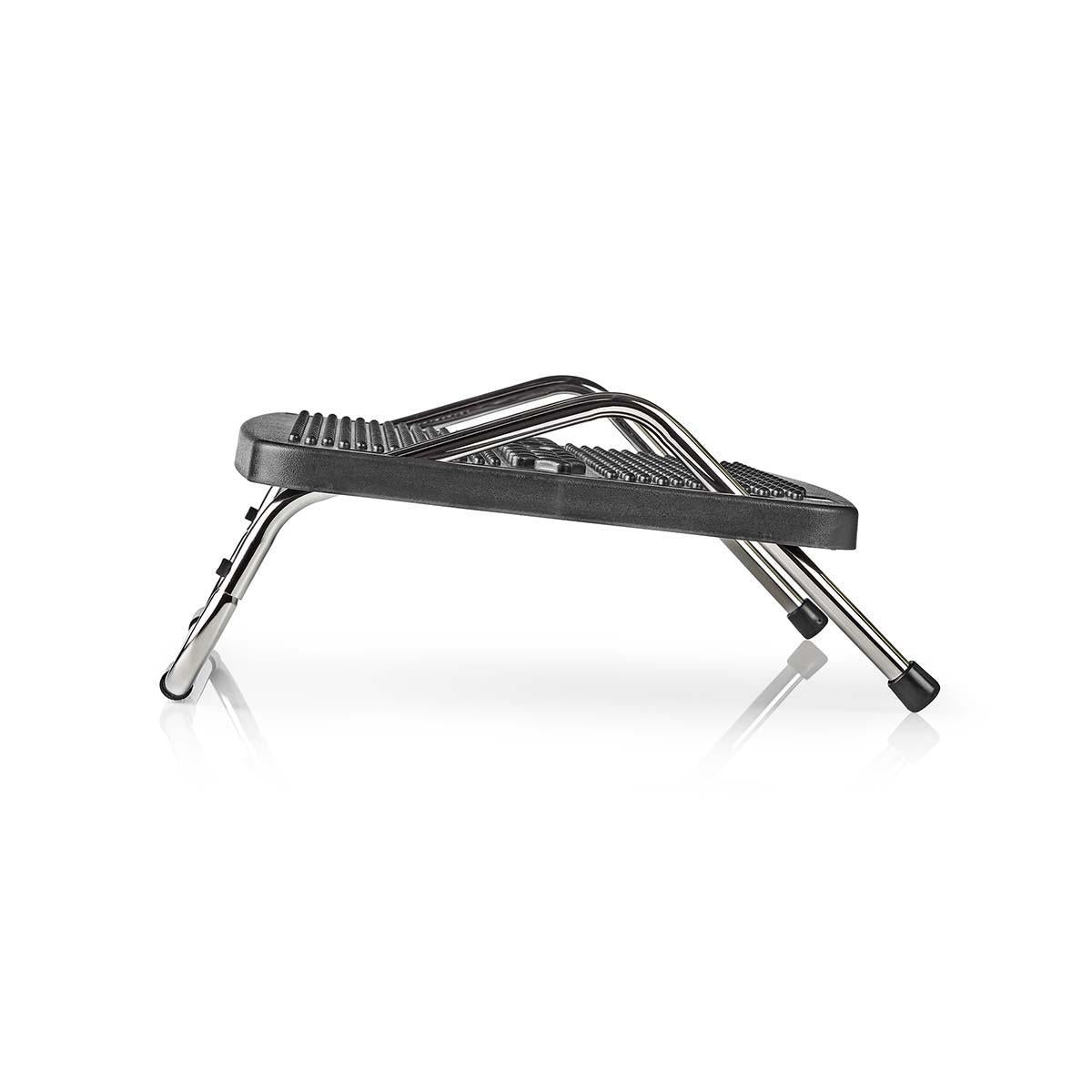 Footrest | Adjustable angle | Black | Metal / Plastic