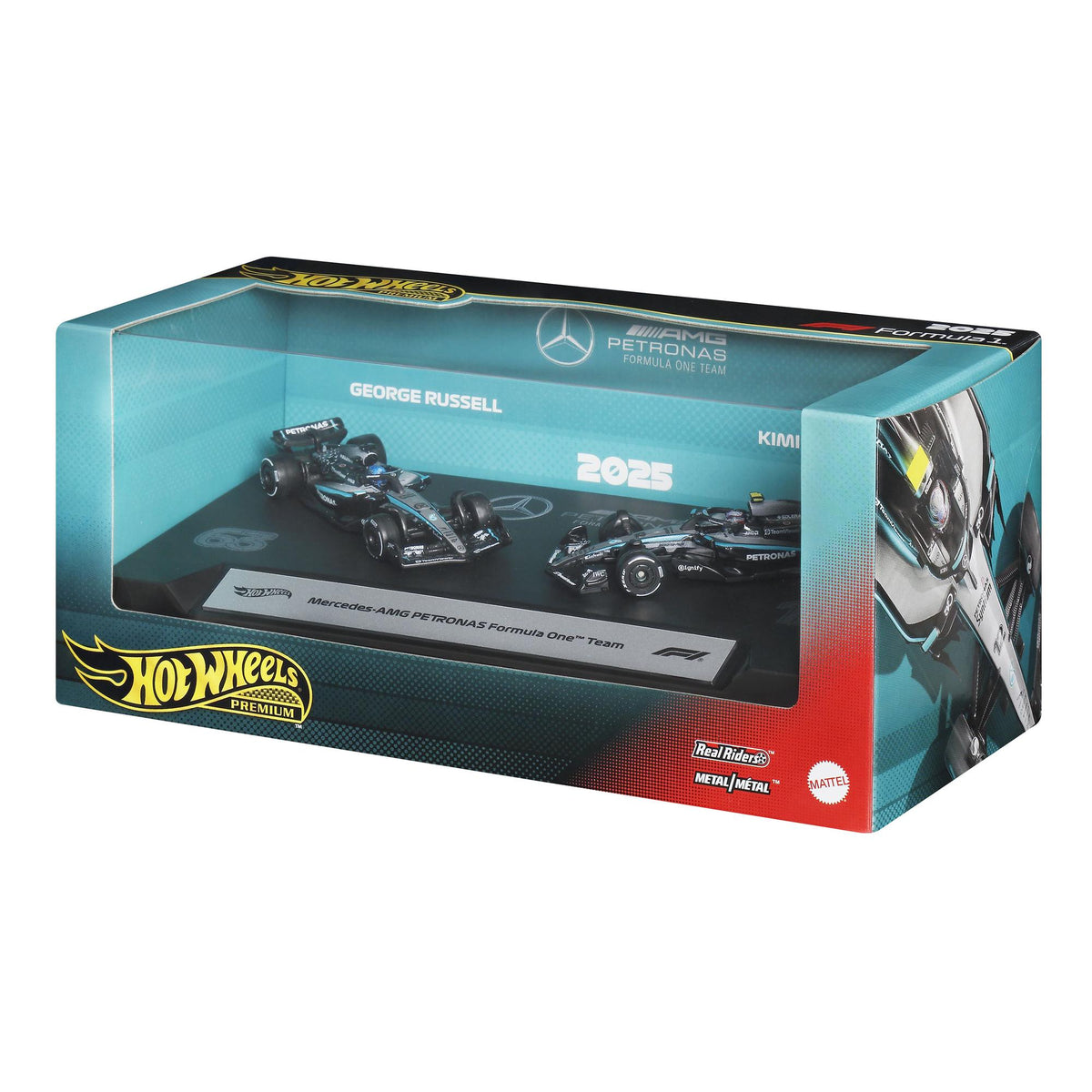 Formula 1 Die-Cast Cars, 2-Pack, 1:64 Scale