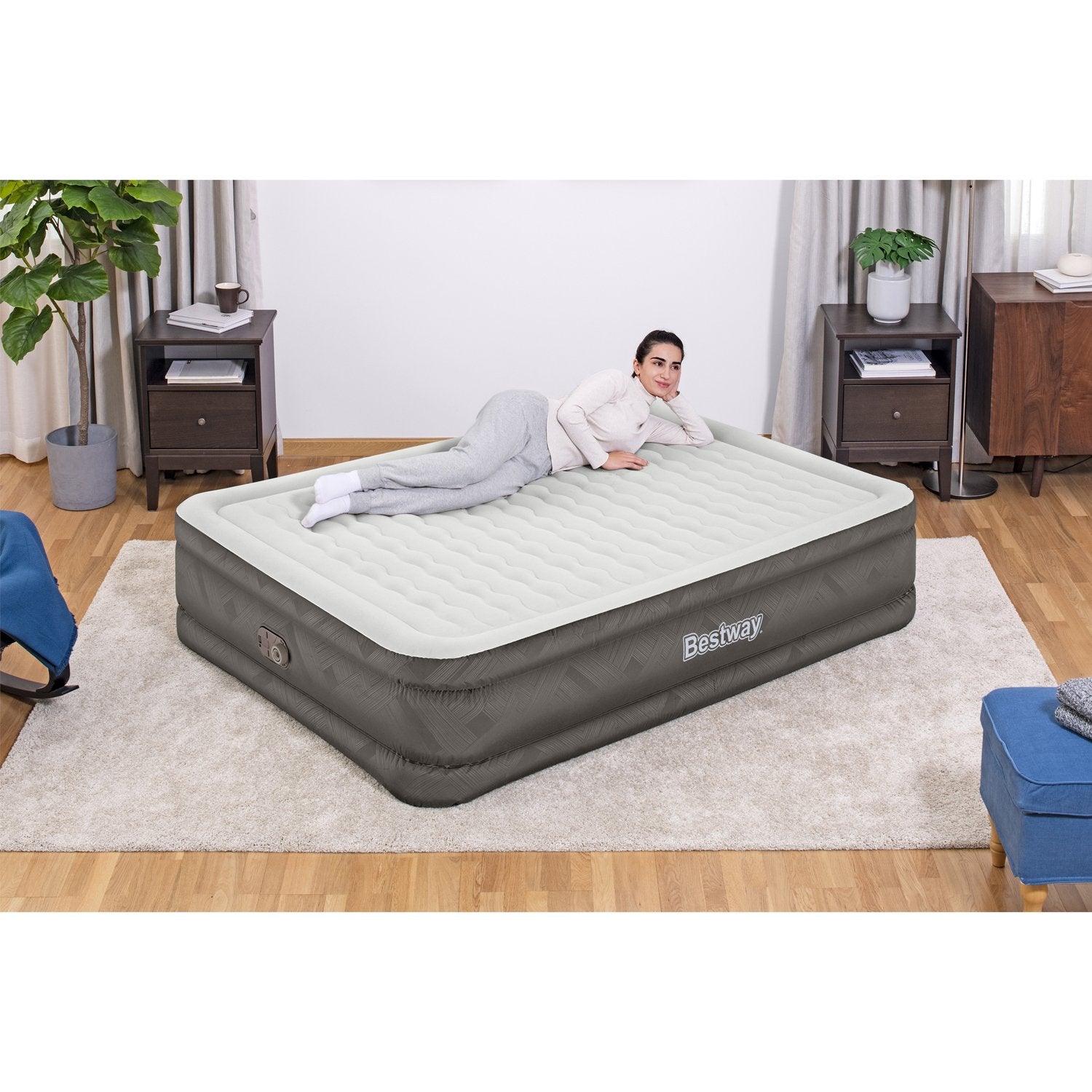 Fortech Air mattress 2.03m x 1.52m x 46cm