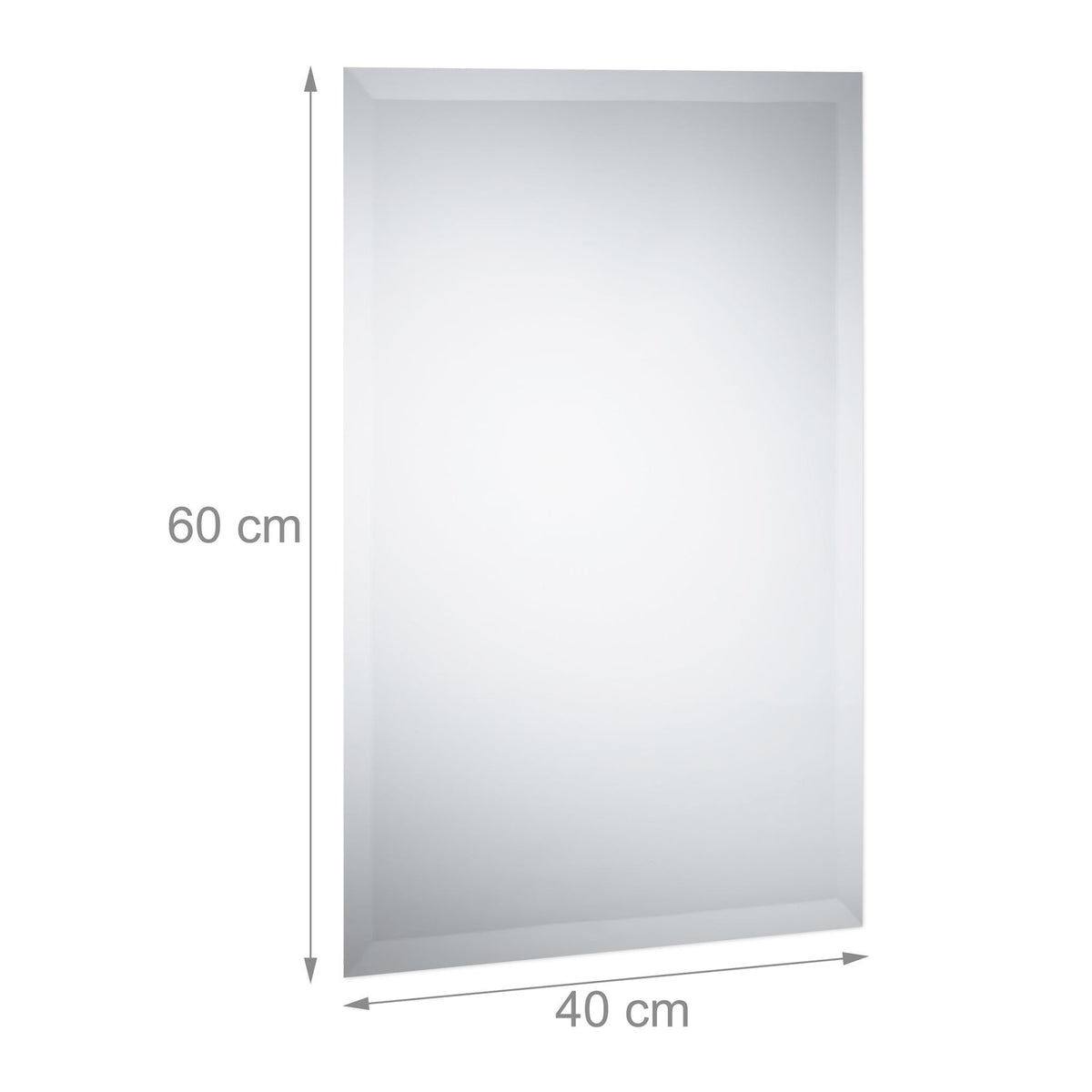 Frameless Mirror 40 x 60 cm