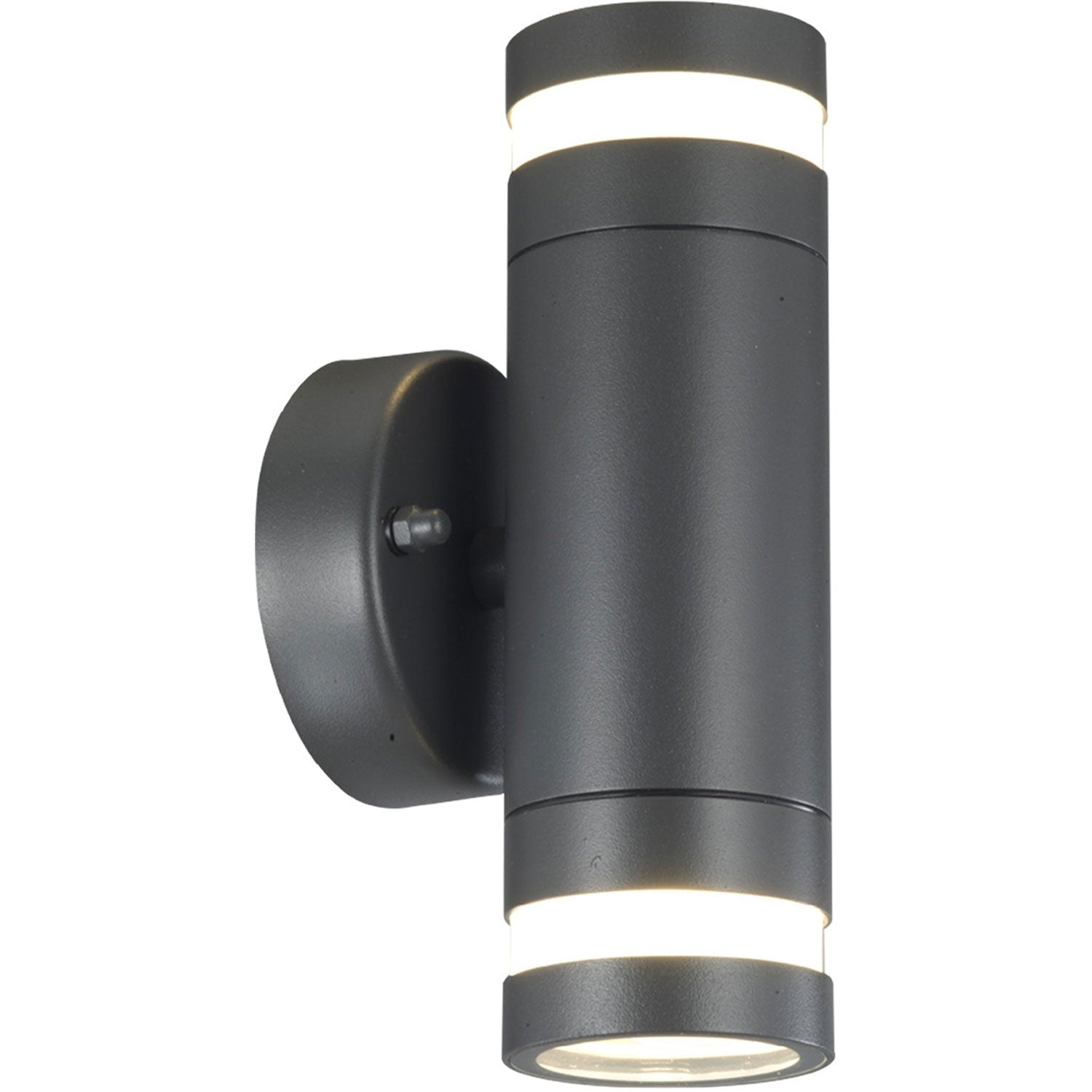Fredrik II Wall luminaire 2xGU10 socket IP44 Anthracite