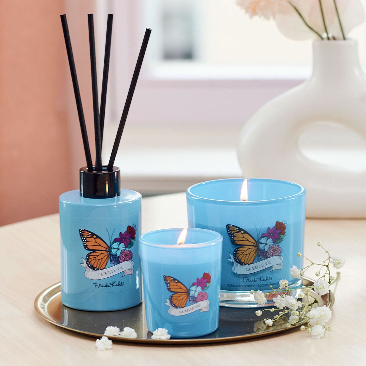 Frida Kahlo Scented Candle, 180g, 30-Hour Burn Time
