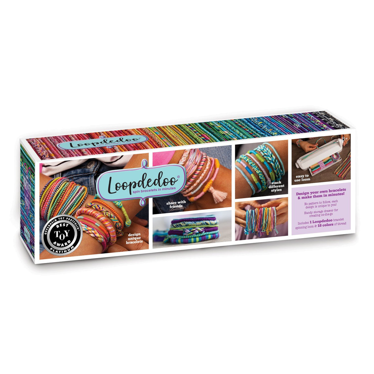 Friendship Bracelet Maker Kit, DIY Craft Tool