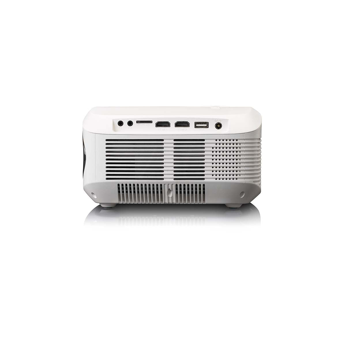 Full HD 1080P LCD projector with Bluetooth White