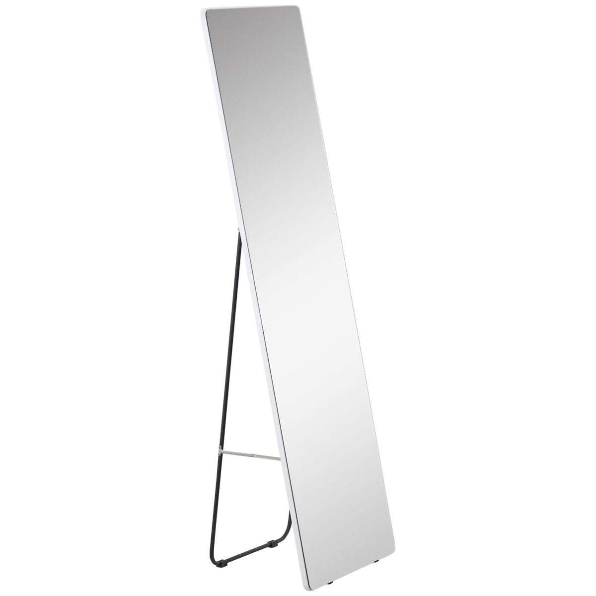 Full Length Mirror Stand Mirror 45 X 160 Cm Wall Mirror Wardrobe Mirror Dressing Mirror Bedroom Living Room Silver