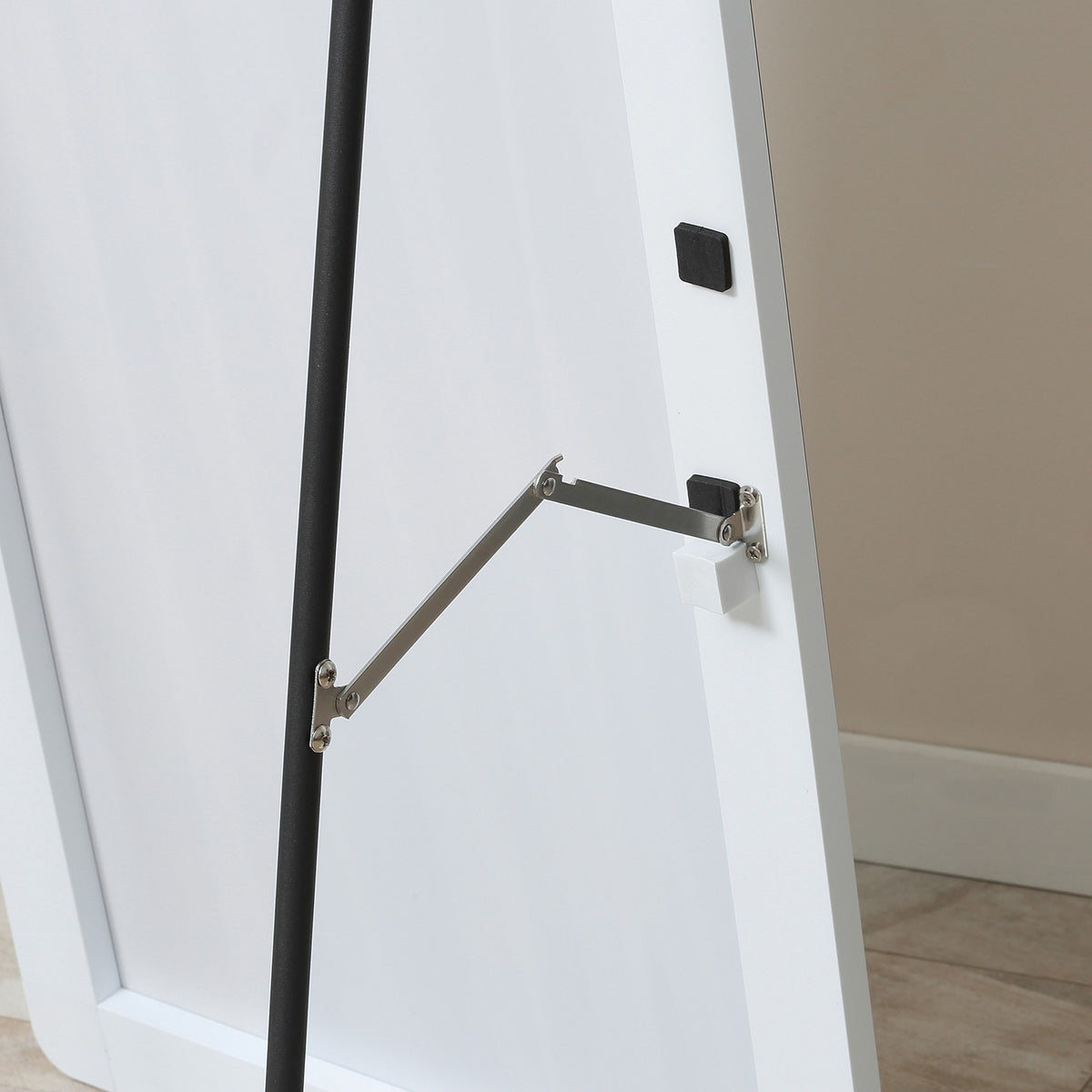 Full Length Mirror Stand Mirror 45 X 160 Cm Wall Mirror Wardrobe Mirror Dressing Mirror Bedroom Living Room Silver
