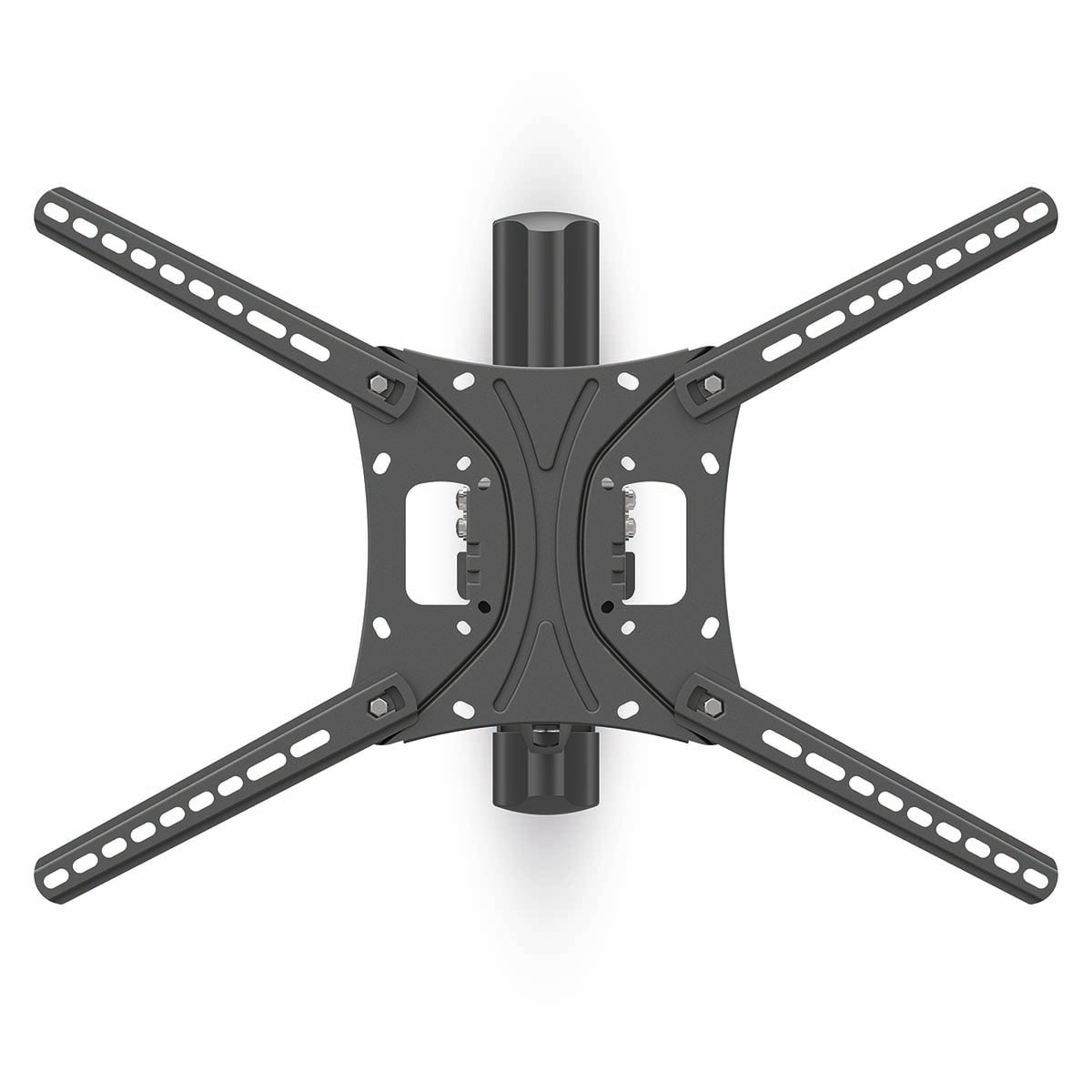 Full Motion TV Wall Mount | 13 - 86 " | Maximum supported screen weight: 60 kg | Tiltable | Rotatable | Minimum wall distance: 70 mm | Maximum wall distance: 1020 mm | 3 Pivot point(s) | ABS / Steel | Black