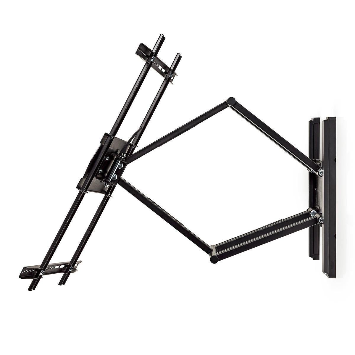 Full Motion TV Wall Mount | 43 - 100 " | Maximum supported screen weight: 70 kg | Tiltable | Rotatable | Minimum wall distance: 70 mm | Maximum wall distance: 800 mm | 3 Pivot point(s) | Steel | Black