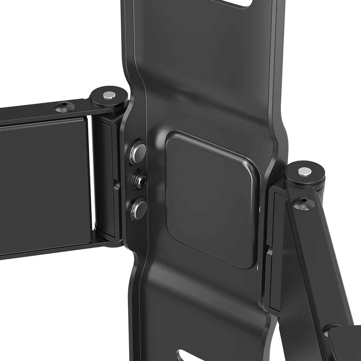 Full Motion TV Wall Mount | 43 - 90 " | Maximum supported screen weight: 50 kg | Tiltable | Rotatable | Minimum wall distance: 19.6 mm | 2 Pivot point(s) | ABS / Metal | Black