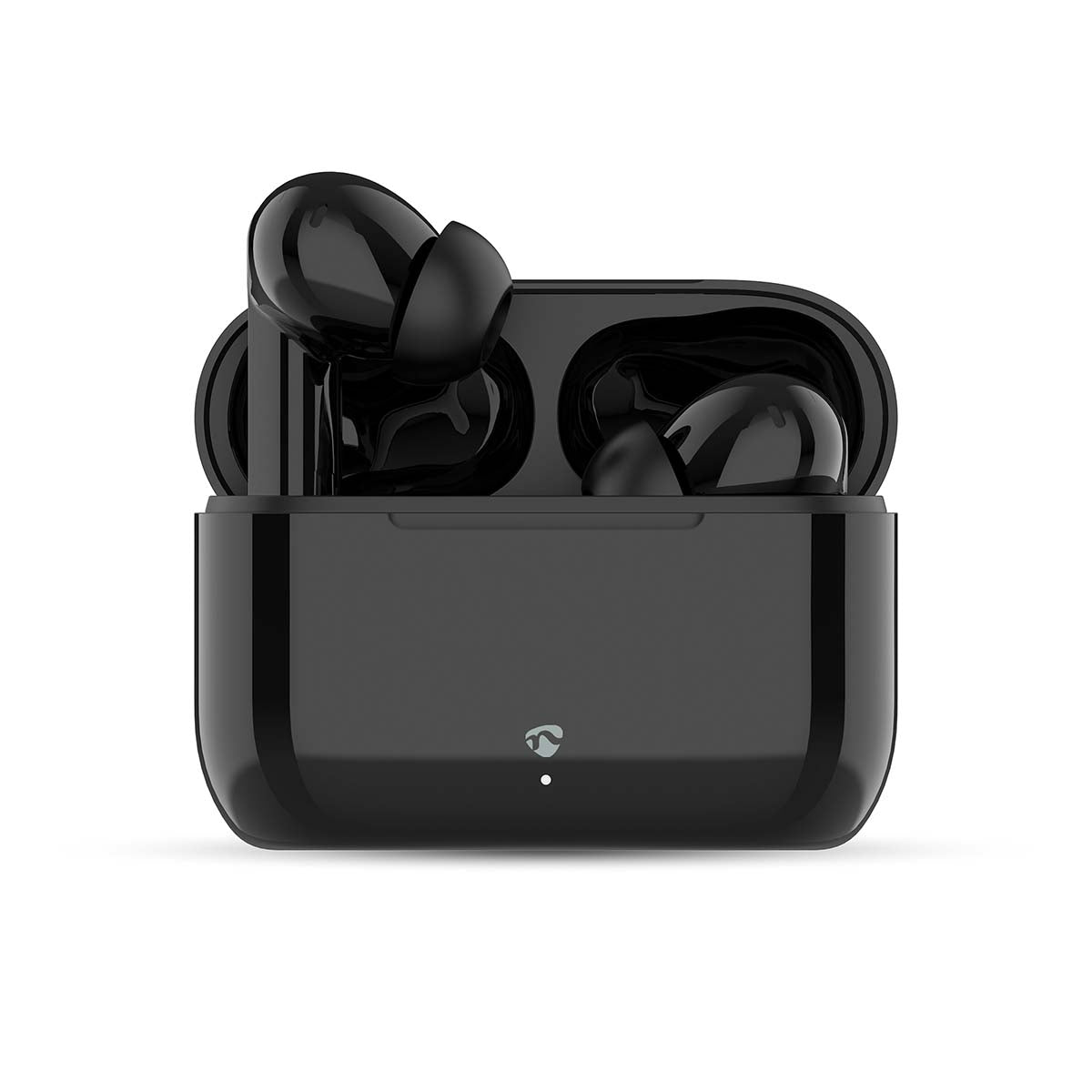 Fully Wireless Earphones | ENC (Environmental Noise Cancelling) | Bluetooth® | Maximum battery play time: 24 hrs | Touch Control | Charging case | Wireless charging case | Built-in microphone | Voice control support | Noise canceling | IPX4 | Black