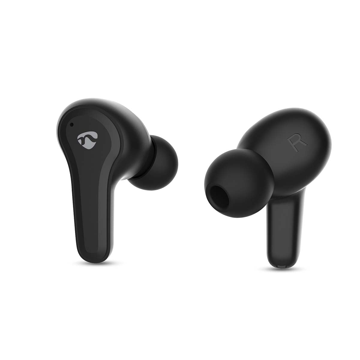 Fully Wireless Earphones | Hybrid (ENC + ANC) | Bluetooth® | Maximum battery play time: 36 hrs | Touch Control | Charging case | Wireless charging case | Built-in microphone | Voice control support | Black