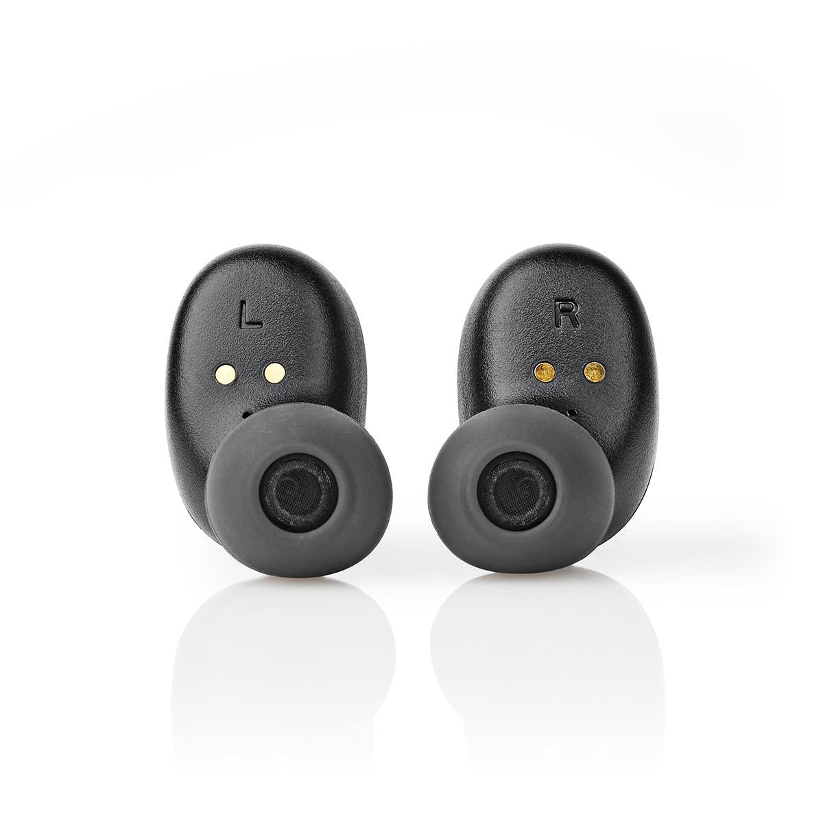 Fully Wireless Headphones | Bluetooth® | Maximum battery life: 3 hours | Press Control | Battery cover | Built-in microphone | Support for voice control | Black