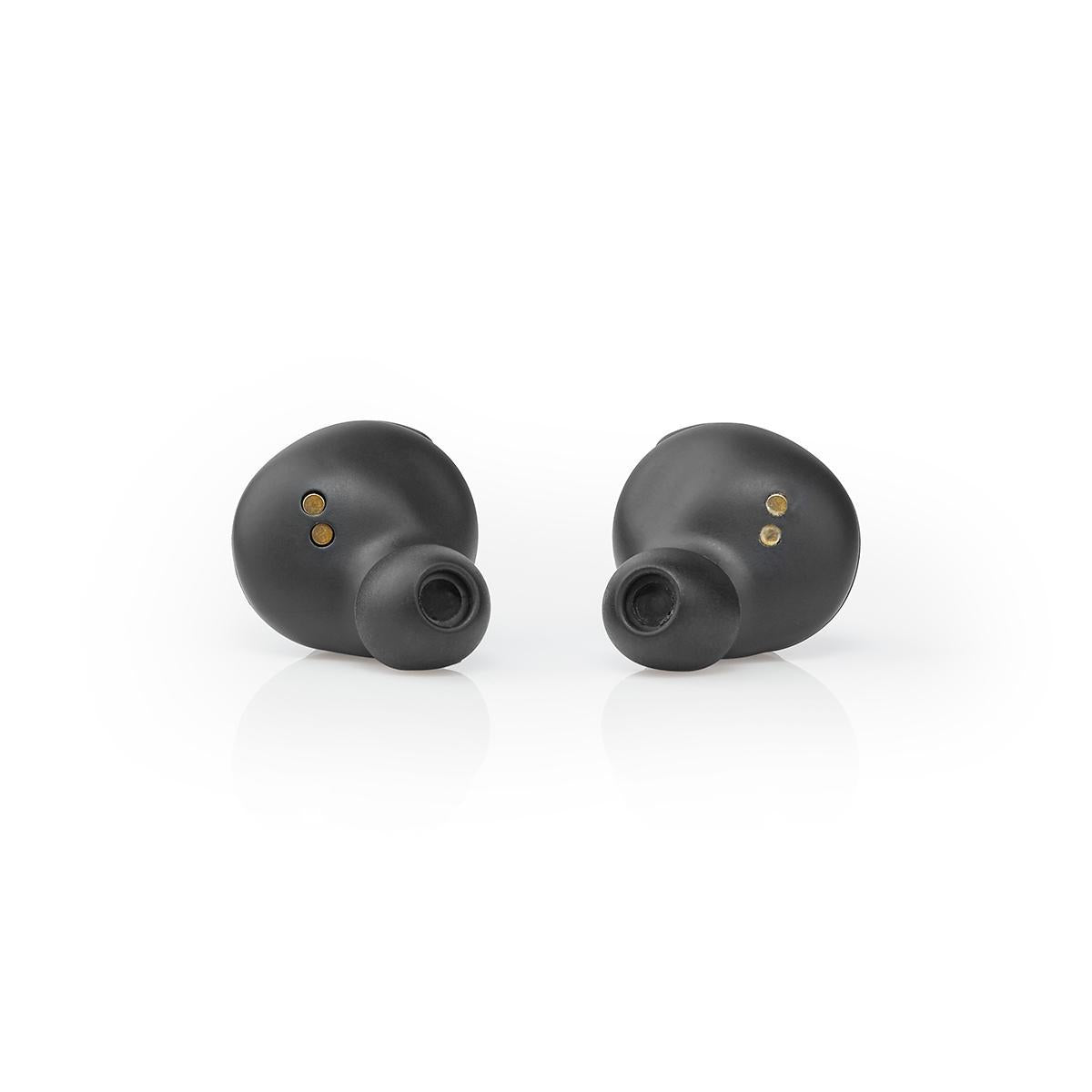 Fully Wireless Headphones | Bluetooth® | Maximum battery life: 3 hours | Press Control | Battery cover | Built-in microphone | Support for voice control | Ear Wings | Gold / Black